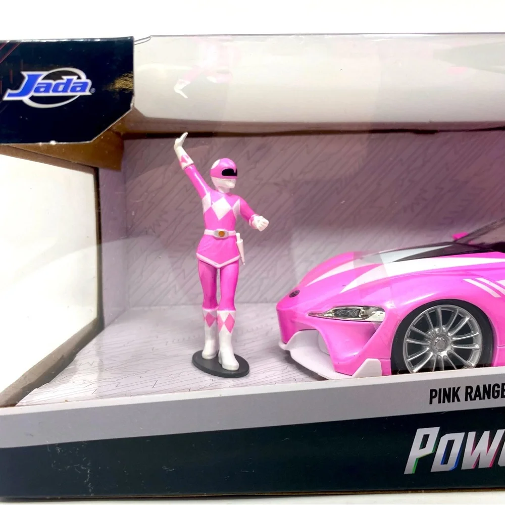 Mighty Morphin Power Rangers 1:24 Scale Toyota FT-1 Concept Die-cast‎ Car NEW